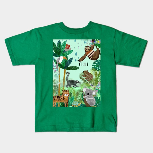 Chill Kids T-Shirt by GreenNest